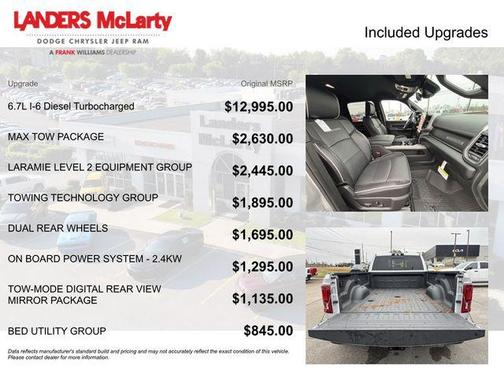 2026 RAM 3500 Laramie Crew Cab 4x4 8' Box