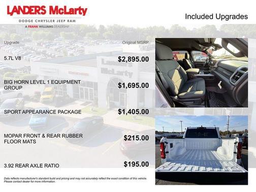 2026 RAM 1500 Big Horn/Lone Star