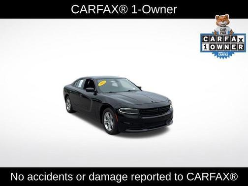 Pitch Black Clearcoat 2023 Dodge Charger SXT