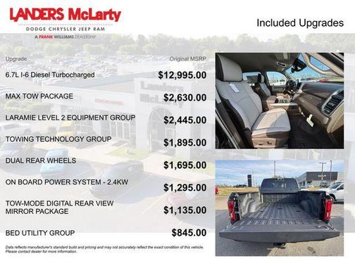2026 RAM 3500 Laramie Crew Cab 4x4 8' Box