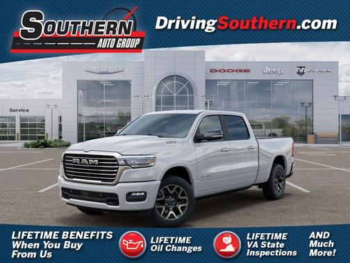 Bright White Clearcoat 2026 RAM 1500 Laramie