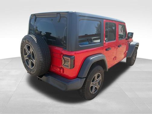 Firecracker Red Clearcoat 2018 Jeep Wrangler Unlimited Sport