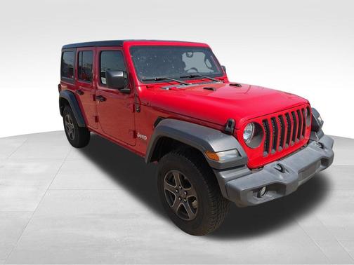 Firecracker Red Clearcoat 2018 Jeep Wrangler Unlimited Sport