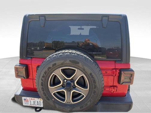 Firecracker Red Clearcoat 2018 Jeep Wrangler Unlimited Sport