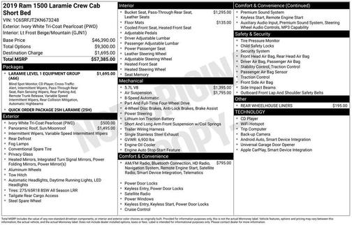 2019 RAM 1500 Laramie