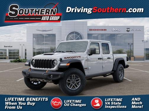 Bright White Clearcoat 2026 Jeep Gladiator Mojave 4x4