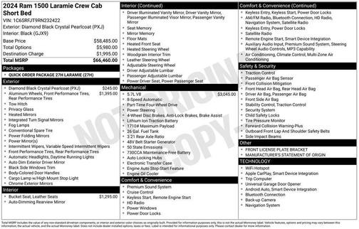 2024 RAM 1500 Laramie