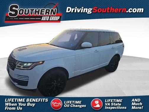 White 2019 Land Rover Range Rover 5.0L V8 Supercharged