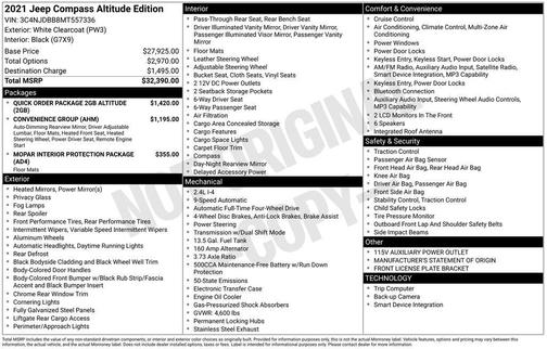 2021 Jeep Compass Latitude
