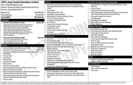 2025 Jeep Grand Cherokee Limited