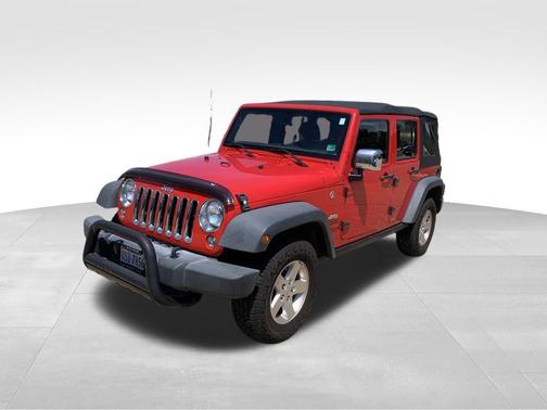 Firecracker Red Clearcoat 2017 Jeep Wrangler Unlimited Sport