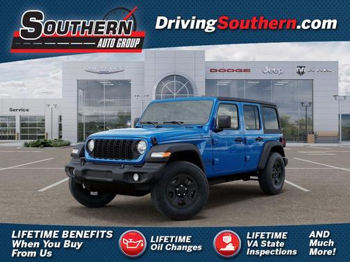 Hydro Blue Pearlcoat 2026 Jeep Wrangler Sport