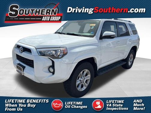 Super White 2019 Toyota 4Runner SR5 Premium