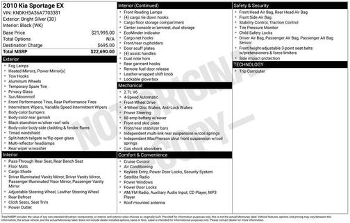 2010 Kia Sportage EX