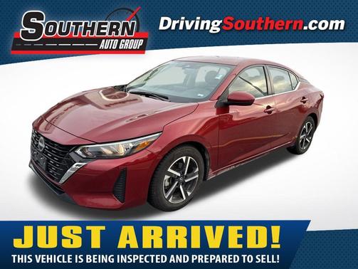 Scarlet Ember Tintcoat 2024 Nissan Sentra SV