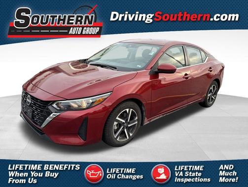 Scarlet Ember Tintcoat 2024 Nissan Sentra SV