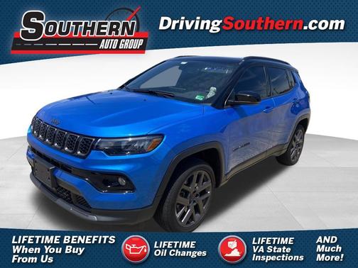 Hydro Blue Pearlcoat 2025 Jeep Compass Limited