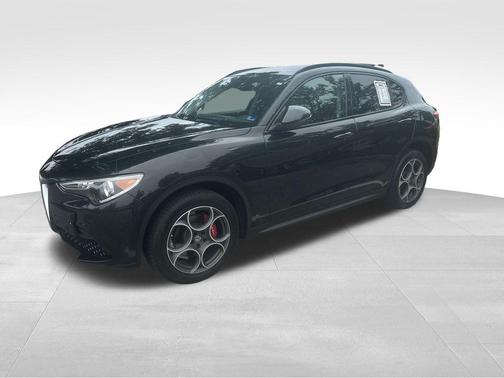 Vulcano Black Metallic 2018 Alfa Romeo Stelvio Sport
