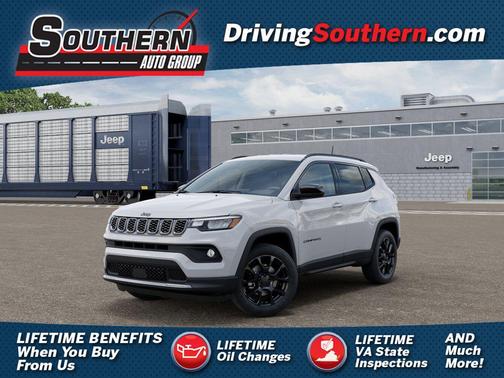 Bright White Clearcoat 2026 Jeep Compass Sport