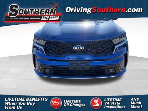 Sapphire Blue 2021 Kia Sorento EX