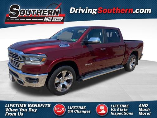 Delmonico Red Pearlcoat 2021 RAM 1500 Laramie