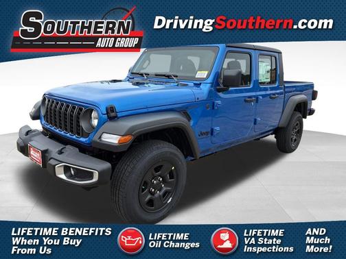 Hydro Blue Pearlcoat 2026 Jeep Gladiator Sport