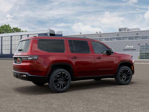 Velvet Red Pearlcoat 2026 Jeep Grand Wagoneer Summit Obsidian 4x4