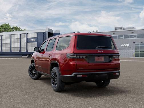 Velvet Red Pearlcoat 2026 Jeep Grand Wagoneer Summit Obsidian 4x4