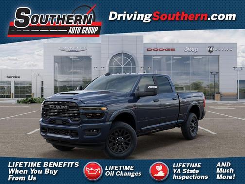 Forged Blue Metallic 2026 RAM 2500 Limited Crew Cab 4x4 6'4' Box