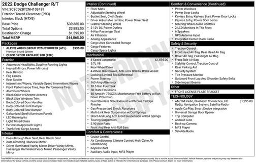 2022 Dodge Challenger R/T