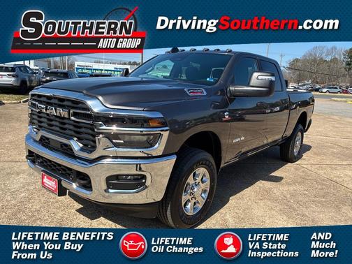 Granite Crystal Metallic Clearcoat 2026 RAM 2500 Big Horn Crew Cab 4x4 6'4' Box