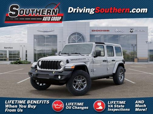 Bright White Clearcoat 2026 Jeep Wrangler 4-Door 85th Anniversary Edition