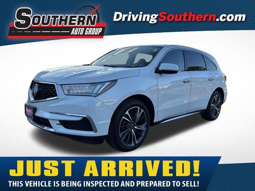 Platinum White Pearl 2020 Acura MDX 3.5L w/Technology Package