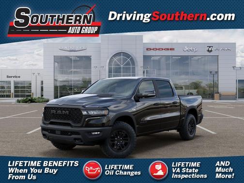 Diamond Black Crystal Pearlcoat 2026 RAM 1500 Rebel