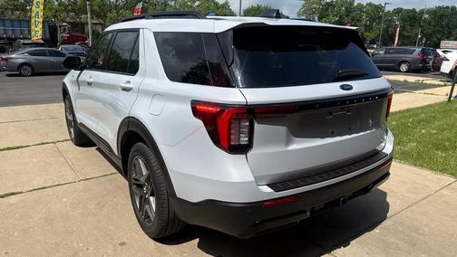 White 2026 Ford Explorer ST-Line AWD