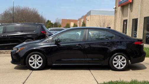 Midnight Black Metallic 2024 Toyota Corolla LE
