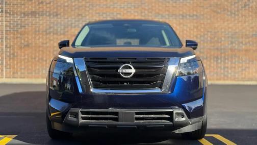 Deep Ocean Blue Pearl 2025 Nissan Pathfinder SV FWD