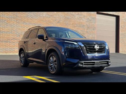 Deep Ocean Blue Pearl 2025 Nissan Pathfinder SV FWD