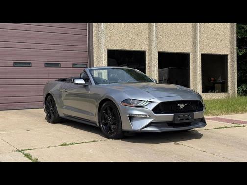 Iconic Silver Metallic 2020 Ford Mustang EcoBoost Premium