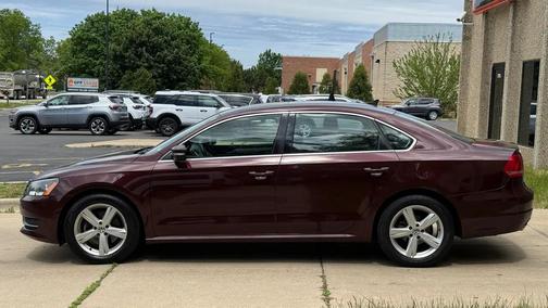 Red 2013 Volkswagen Passat 2.5 SE