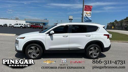 Serenity White Pearl 2023 Hyundai SANTA FE SEL 2.4