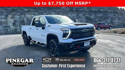 Summit White 2026 Chevrolet Silverado 2500 LT