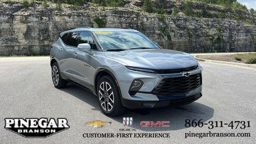 Sterling Gray Metallic 2025 Chevrolet Blazer RS