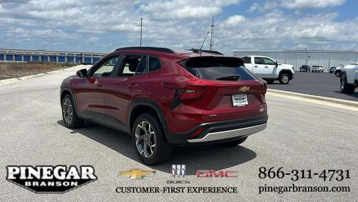 Crimson Metallic 2025 Chevrolet Trax LT