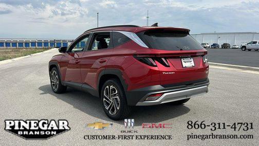 Ultimate Red 2025 Hyundai TUCSON Limited