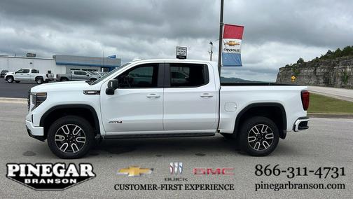 Summit White 2026 GMC Sierra 1500 AT4