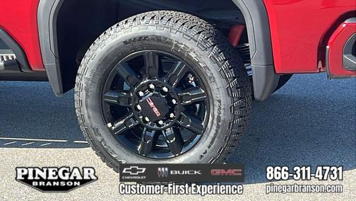 Volcanic Red Tintcoat 2026 GMC Sierra 2500 AT4