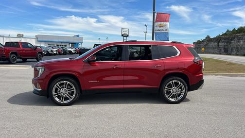 Volcanic Red Tintcoat 2026 GMC Acadia Denali