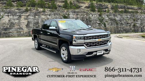 Black 2018 Chevrolet Silverado 1500 LTZ