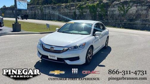 White Orchid Pearl 2016 Honda Accord LX